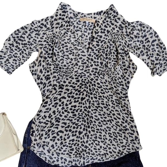 See by Chloé silk Leopard blouse - Picture 4 of 8